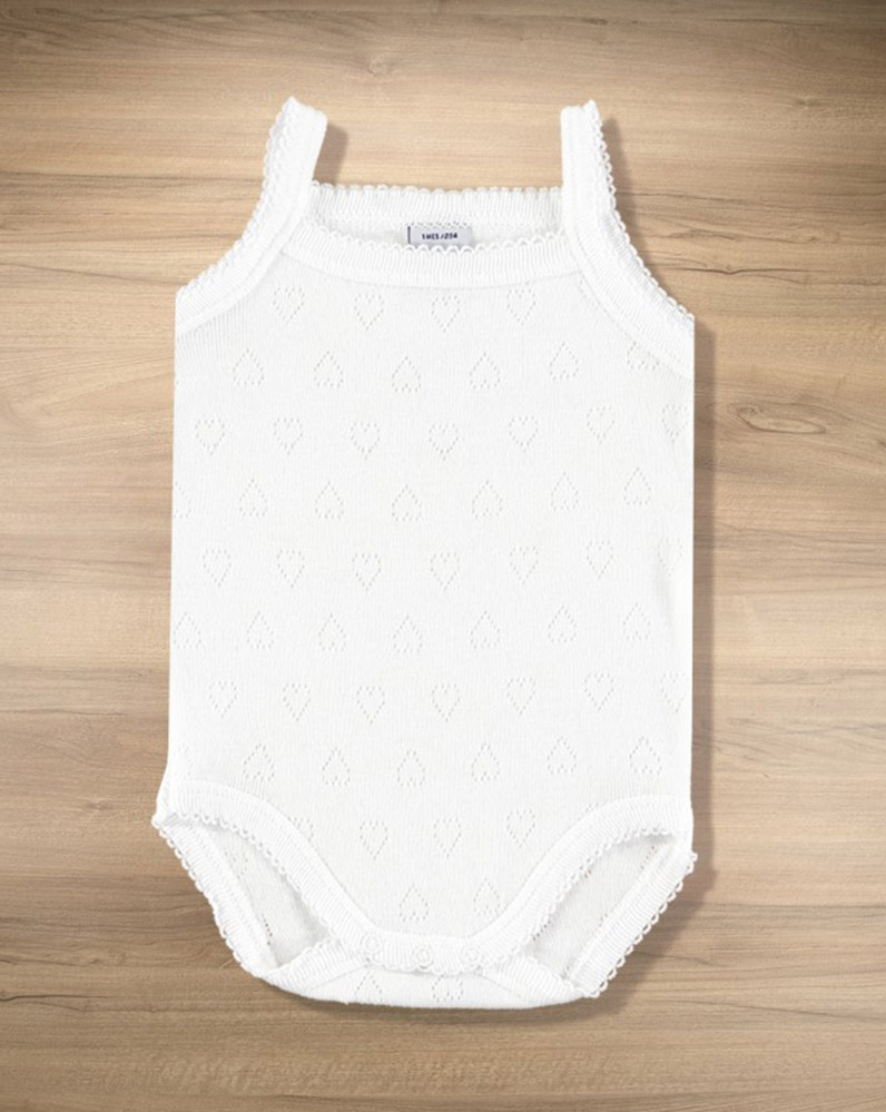 Body de tirante fino calado Babidu 1101