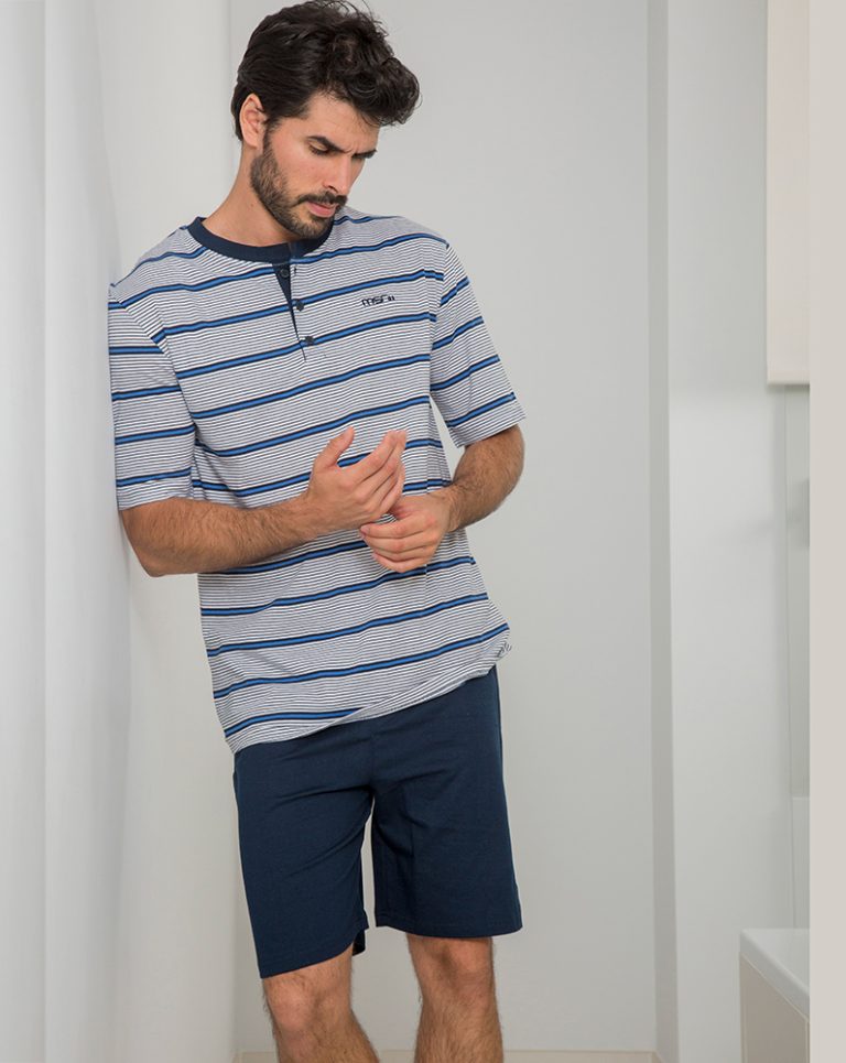 Pijama de verano manga corta Muslher