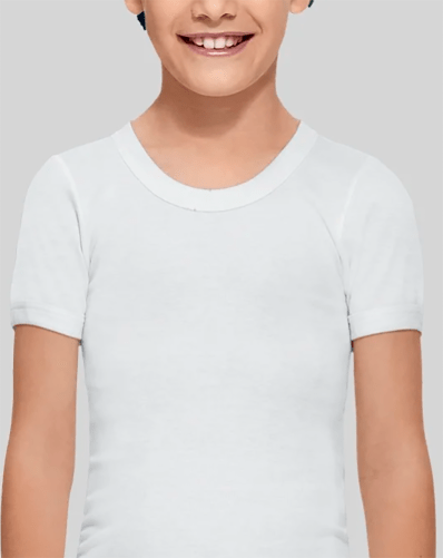 Camiseta Abanderado algodón 100% de manga corta niño 302