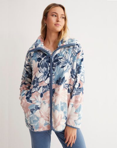 Pijama de 3 piezas PROMISE N16253 con bata corta incluida