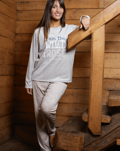 Pijama de terciopelo polar CUE