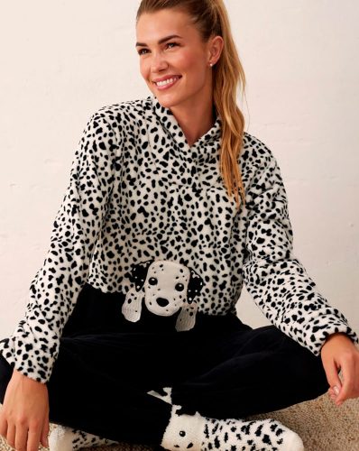 Pijama tejido peludo Promise N18912