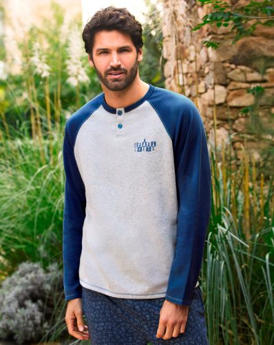 Pijama de algodón perchado Feelfree H34592